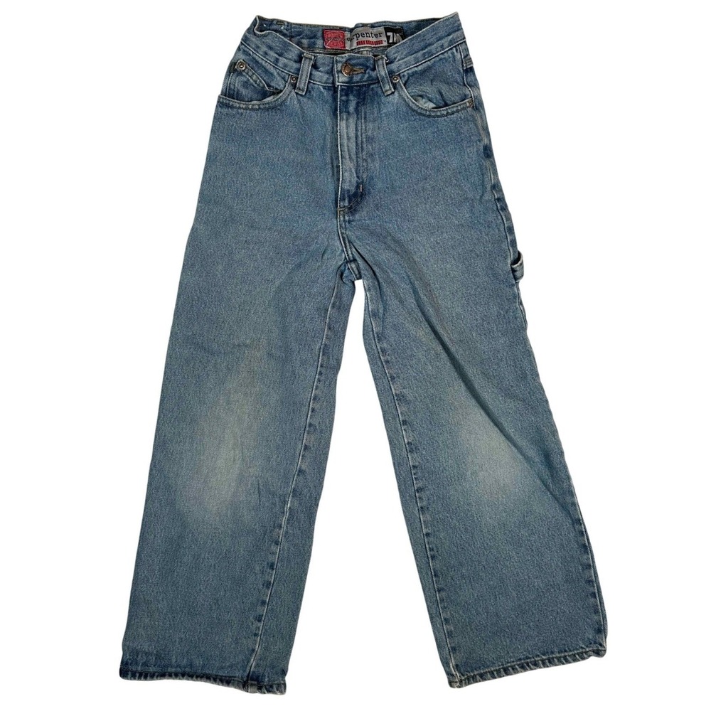 Bugle Boy Carpenter 7M Jeans Boys Size 10S 23W Blue‎ Denim Millennium Series Y2K